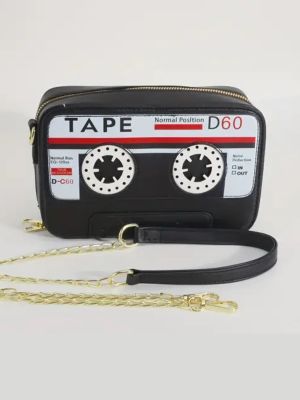 Retro Tape Kaset Çanta