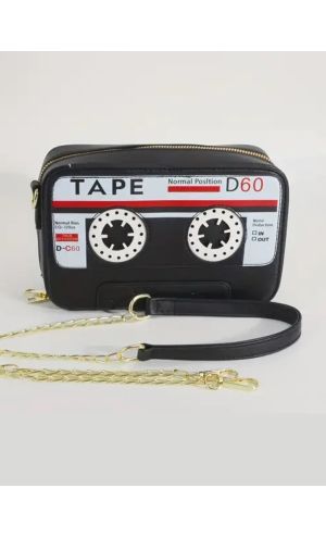 Retro Tape Kaset Çanta